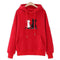 Women Thick Hooded Sweatshirt Korean Popular Lazy Student Tops Inspired Outerwear