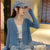 Img 1 - Women All-Matching Tops Short Korean Western Thin Cardigan Sweater