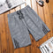 Shorts Men knee length Summer Thin Casual Beach Pants Three Bars Loose Upsize Plus Size Shorts