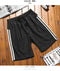 IMG 115 of Shorts Men knee length Summer Thin Casual Beach Pants Three Bars Loose Upsize Plus Size Shorts