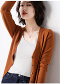 IMG 113 of Women Cardigan Sweater Korean Trendy Under Outerwear
