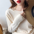 Img 11 - Women Thin Round-Neck Slimming Western Tops Sweater