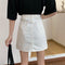 Img 5 - Summer Black Denim Skirt Women Korean Trendy A-Line High Waist Slim Look Hip Flattering Skirt