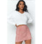 Img 3 - Europe Fresh Looking Floral Splitted Hip Flattering Women Skirt