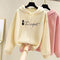 Sweatshirt Women Thick Student Korean Loose Round-Neck Hooded Long Sleeved Plus Size Outerwear