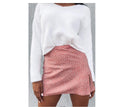 Img 6 - Europe Fresh Looking Floral Splitted Hip Flattering Women Skirt