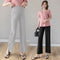 Img 1 - Pregnant Woman Pants Outdoor Wide-legged Long Leggings Summer Thin Loose Home Pajamas