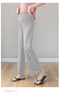 IMG 127 of Pregnant Woman Pants Outdoor Wide-legged Long Leggings Summer Thin Loose Home Pajamas Sleepwear