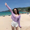 Img 4 - Creative Sunscreen Bare Belly Matching Knitted Cardigan Women Trendy Sweater
