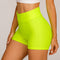 IMG 132 of Europe Sporty Fitting Yoga Pants High Waist Hip-Flattering Women Plus Size Solid Colored Fitness Bubble Short Shorts Activewear