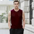 Img 8 - Ice Silk Tank Top Men Thin Mesh Breathable Quick-Drying Sporty Outdoor Sleeveless T-Shirt Summer Tank Top