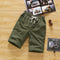 Img 9 - Shorts Men Pants Summer Casual Cotton Blend Loose Korean Bermuda Beach Bermuda Shorts