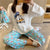 Popular Pajamas Teens Long Sleeved Pants Cartoon Korean Adorable Sweet Look Outdoor Loungewear Summer Casual Sets Sleepwear