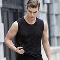 Img 7 - Ice Silk Tank Top Men Thin Mesh Breathable Quick-Drying Sporty Outdoor Sleeveless T-Shirt Summer Tank Top
