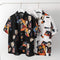 Img 1 - Summer Short Sleeve Shirt Men INS Vintage Funny Couple Printed Trendy Korean Loose Tops Men Shirt