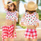 Two Piece Swimsuit Women Student Shorts Spa Beach Korea Sporty Three-Piece Swimwear