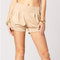 Img 6 - Europe Popular Solid Colored High Waist Fold Pocket Trendy Casual Women Upsize Shorts