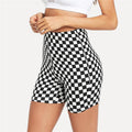 IMG 112 of Trendy Sexy Leopard Stripes Snake Print Hip Flattering Shorts Casual Pants Fitted Shorts
