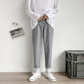 Img 10 - Hong Kong Pants Men Korean Trendy Loose Straight All-Matching Student Casual Long Drape Pants