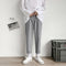 Img 10 - Hong Kong Pants Men Korean Trendy Loose Straight All-Matching Student Casual Long Drape Pants