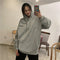 IMG 105 of chicSweatshirt Women Korean Loose ulzzangTops Long Sleeved Thin Popular Casual Hoodies Outerwear