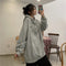 IMG 104 of chicSweatshirt Women Korean Loose ulzzangTops Long Sleeved Thin Popular Casual Hoodies Outerwear