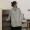 IMG 108 of chicSweatshirt Women Korean Loose ulzzangTops Long Sleeved Thin Popular Casual Hoodies Outerwear
