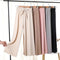 Img 5 - Drape Wide Leg Pants Women High Waist Slim-Look Casual Loose Student Ankle-Length Straight Culottes