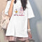 Img 6 - insWomen Short Sleeve T-Shirt Summer Korean Harajuku BF Student Loose Half Sleeved Tops T-Shirt