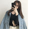Img 3 - Fitted Stretchable Women Korean All-Matching Slimming Long Sleeved Sweater