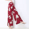 Img 3 - Summer Elastic Waist Thin Wide Leg Pants Women High Splitted Loose Slim-Look Western Korean Drape Culottes