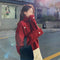 IMG 103 of Sweater Women High Collar Western Loose Lazy Knitted insTops Outerwear