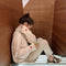 IMG 118 of Sweater Women High Collar Western Loose Lazy Knitted insTops Outerwear