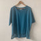Img 5 - Summer Art Cotton Blend Blouse Plus Size Loose Solid Colored V-Neck Thin Breathable T-Shirt Blouse