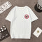 Summer Korean Short Sleeve Round-Neck Couple T-Shirt Student Tops Matching T-Shirt