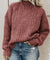 Europe Women Sweater High Collar Knitted Tops Pullover Outerwear