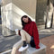 IMG 115 of Sweater Women High Collar Western Loose Lazy Knitted insTops Outerwear