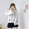 IMG 111 of Japanese Mori Girls Adorable Embroidered Flower Hooded Fringe Embroidery Thick Teens Sweatshirt Outerwear