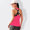 Yoga Tank Top Women Stretchable Quick Dry Slim Look Sporty Jogging Fitness T-Shirt Activewear