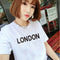 IMG 106 of Summer Korean Short Sleeve Round-Neck Couple T-Shirt Student Tops Undershirt T-Shirt