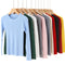 Img 5 - Sweater Korean Round-Neck Long Sleeved Knitted Tops Slimming All-Matching Western Innerwear