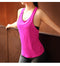 IMG 123 of Yoga Tank Top Women Stretchable Quick Dry Slim Look Sporty Jogging Fitness T-Shirt Activewear