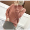 IMG 108 of Sweater Undershirt Women Korean Solid Colored Half-Height Collar Long Sleeved Loose Tops Outerwear