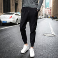 Img 2 - Sporty Men Loose Ankle-Length Casual Thick Slim-Fit Plus Size Korean Pants