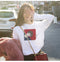 IMG 106 of Popular Long Sleeved Women Loose T-Shirt Student Tops T-Shirt