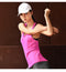 IMG 135 of Yoga Tank Top Women Stretchable Quick Dry Slim Look Sporty Jogging Fitness T-Shirt Activewear