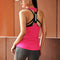 Yoga Tank Top Women Stretchable Quick Dry Slim Look Sporty Jogging Fitness T-Shirt Activewear