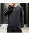 IMG 103 of Long Sleeved Sweatshirt Embroidered Flower Tops Round-Neck T-Shirt Undershirt Outerwear