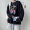 Img 4 - insCartoon Long Sleeved T-Shirt Loose Couple All-Matching Trendy Outdoor Sweatshirt