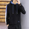 Sweatshirt Loose Hooded Long Sleeved T-Shirt Outerwear